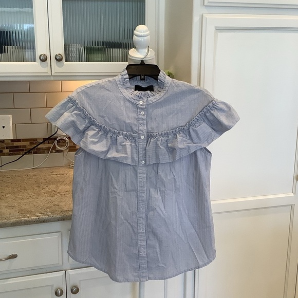 Blaque Label Striped Blouse Top Size Small - Picture 3 of 8